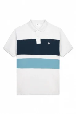 Polo piqu&eacute; color block piqu&eacute; classique