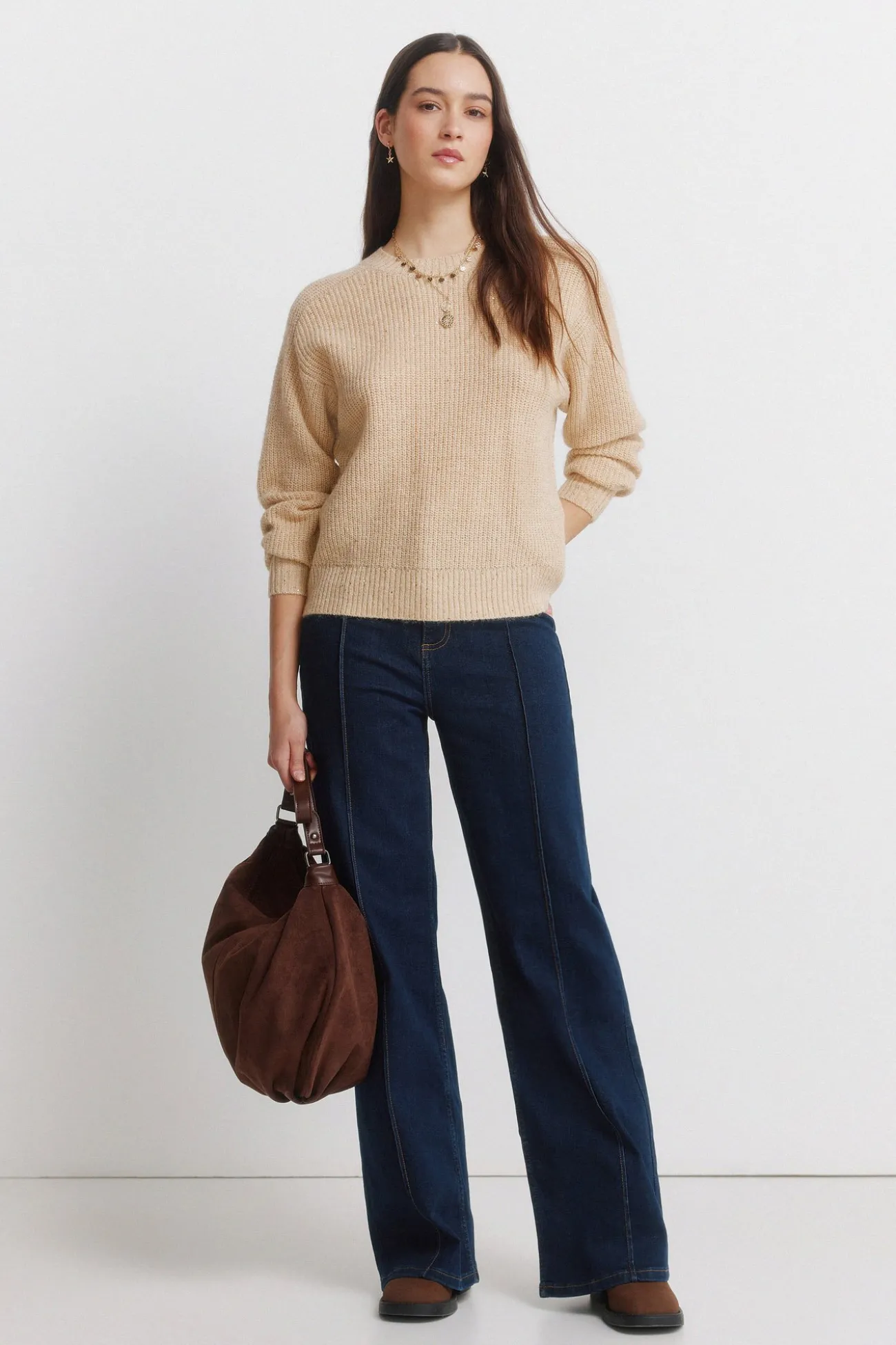 Pull à paillettes