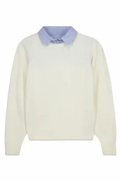 Pull col en maille