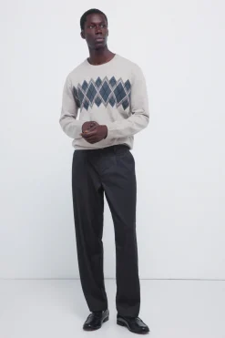 Pull de Noël en jacquard