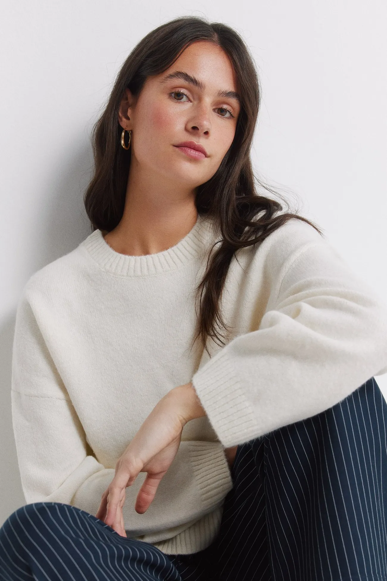 Pull épaules tombantes