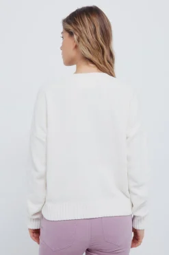 Pull en maille torsad&eacute;e pull