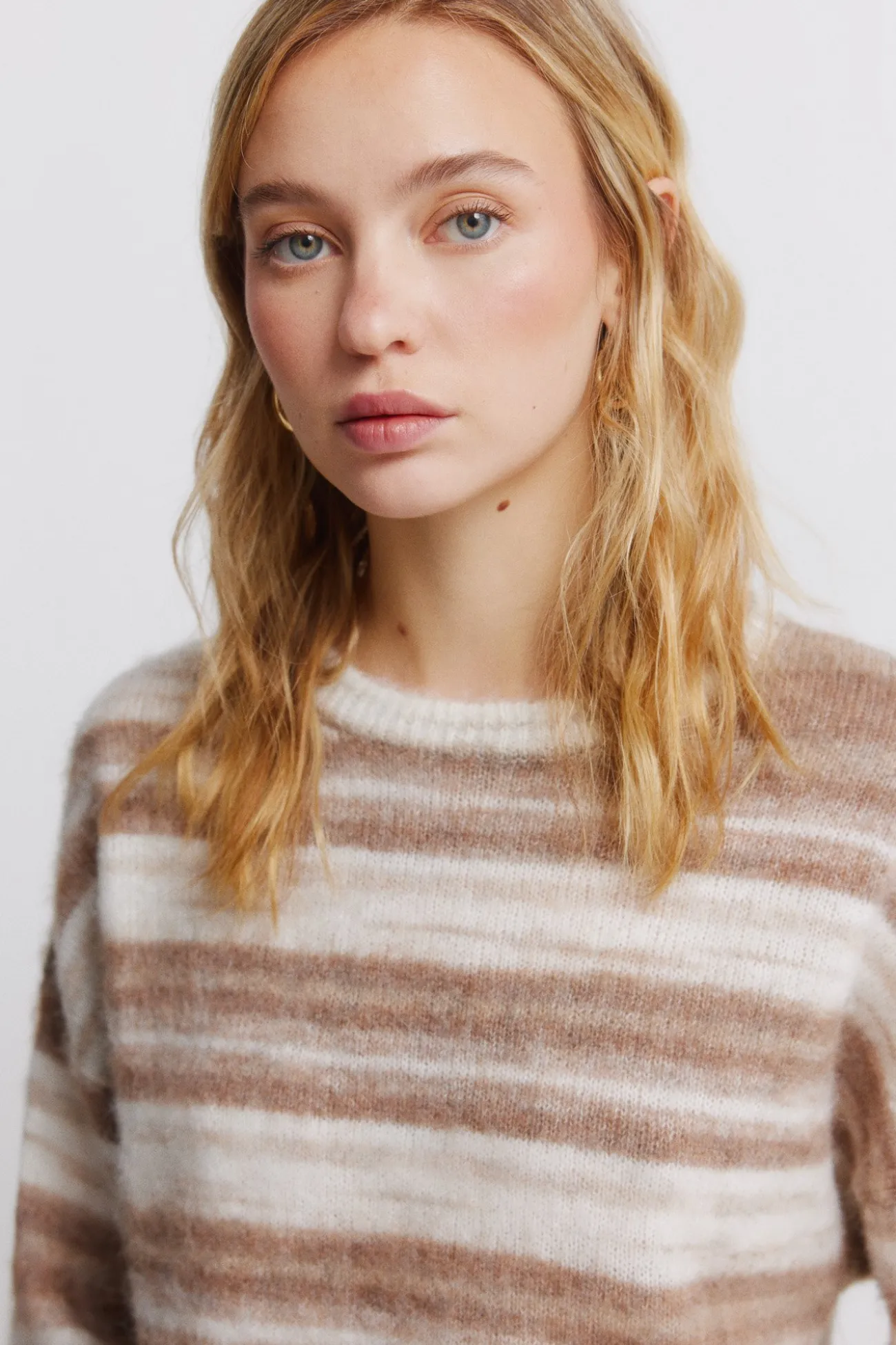 Pull rayures dégradées