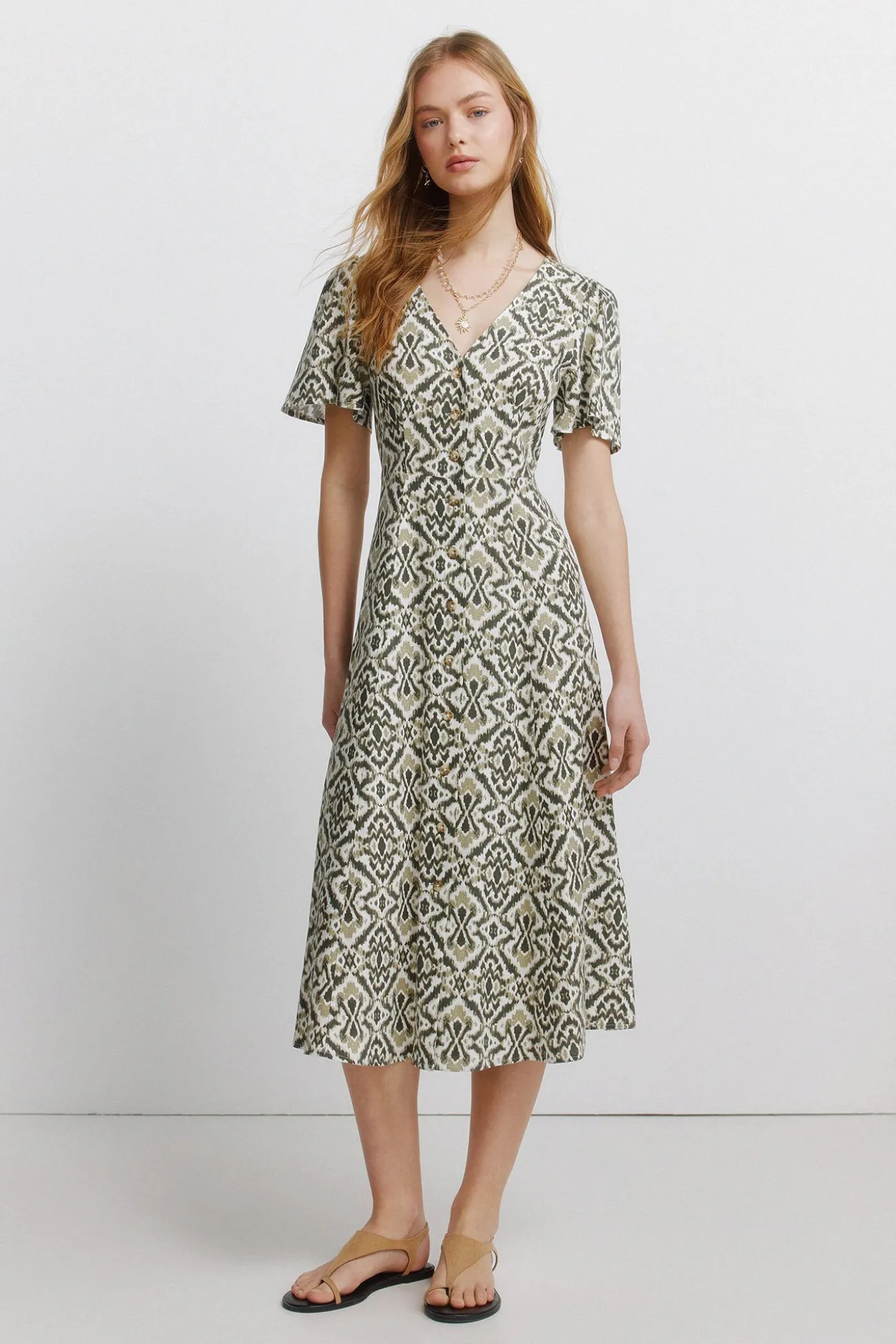 Robe chemise imprimée