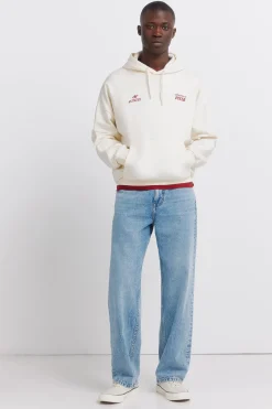 Sweat-shirt à capuche pizza