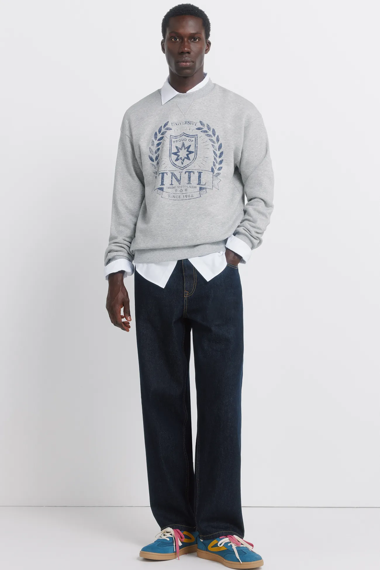 Sweat-shirt à écusson