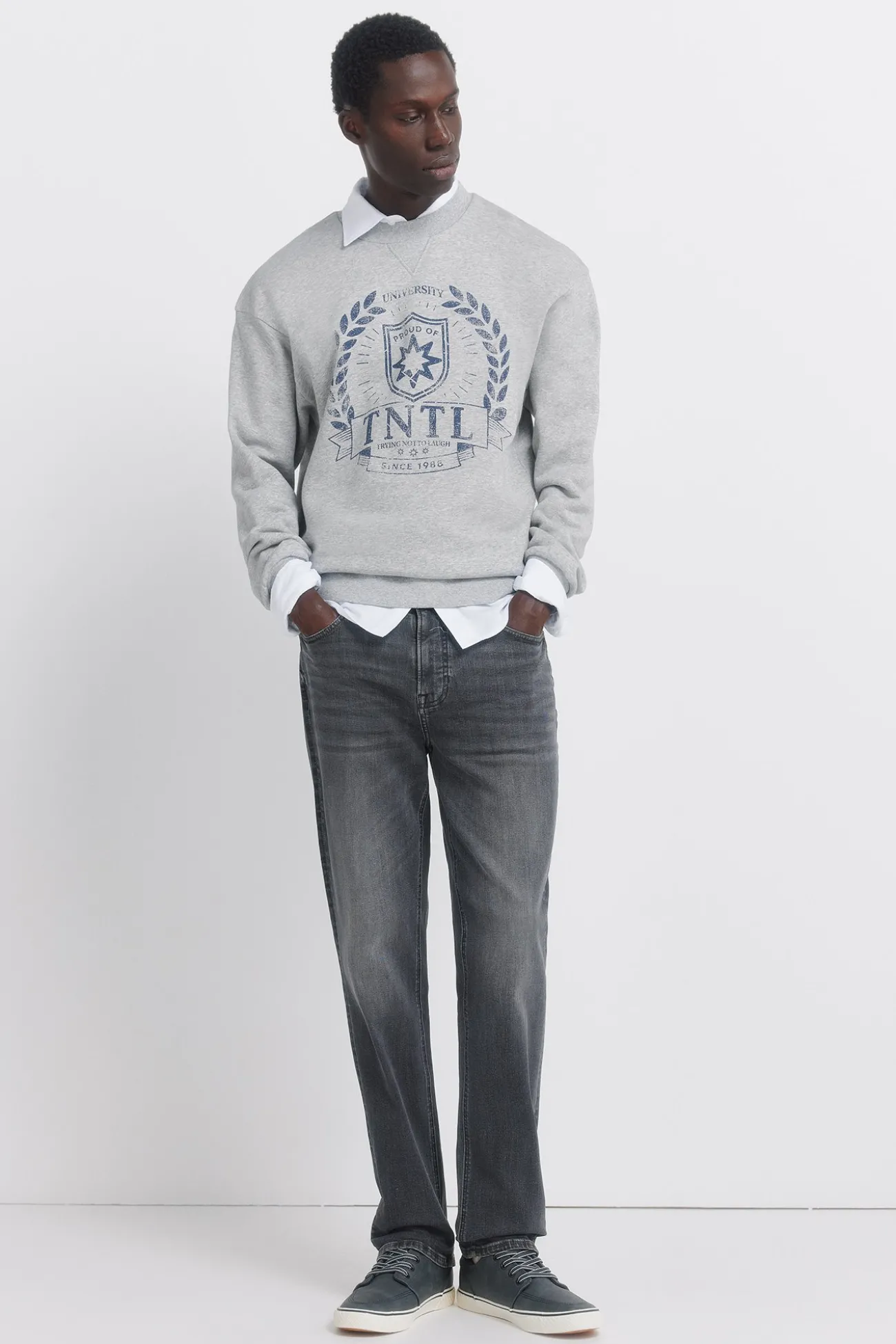 Sweat-shirt à écusson