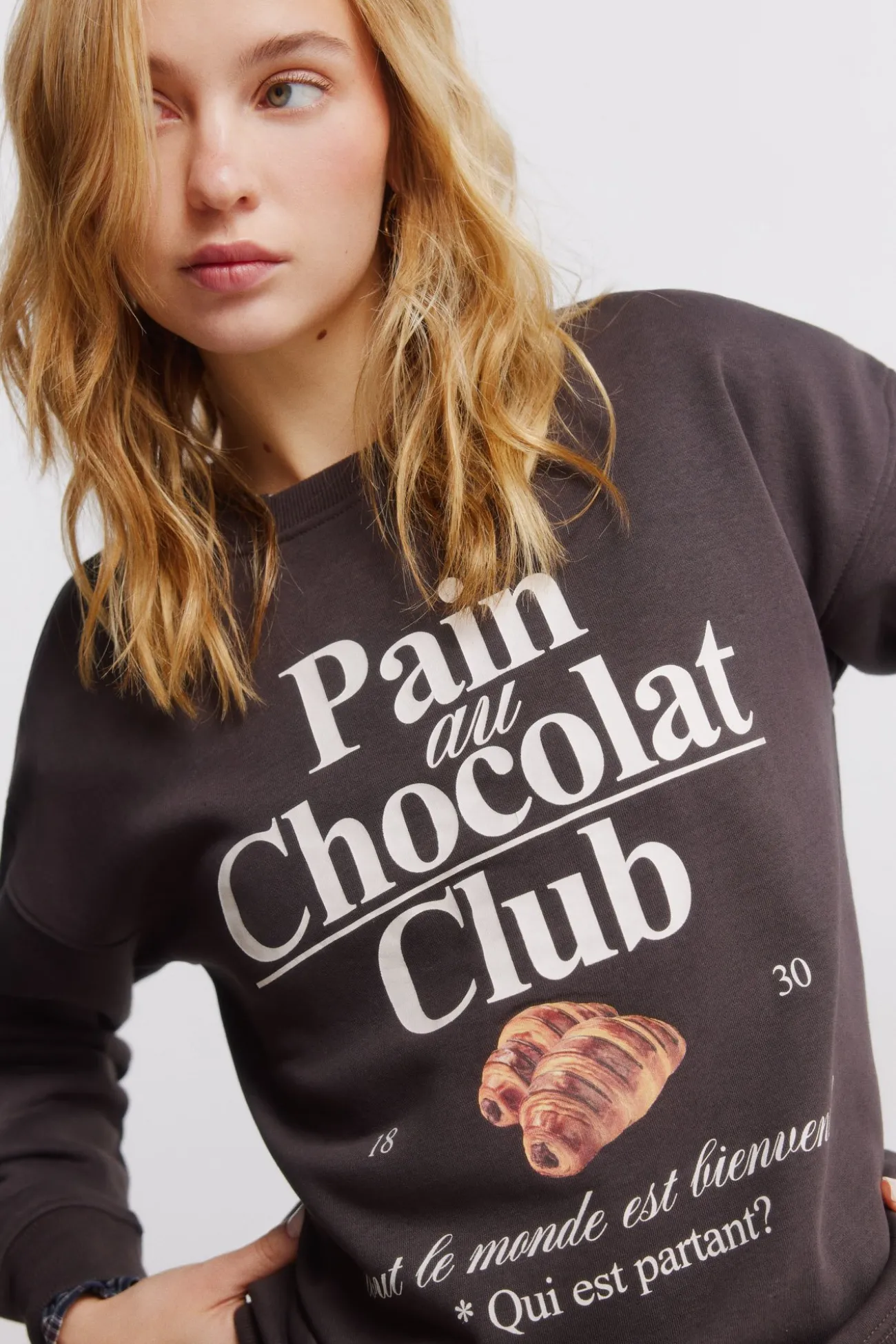 Sweat-shirt Café bohème