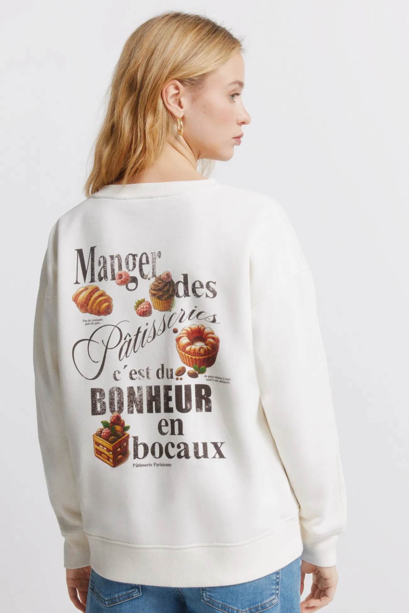 Sweat-shirt Café bohème