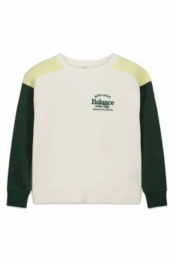 Sweat-shirt tricolore