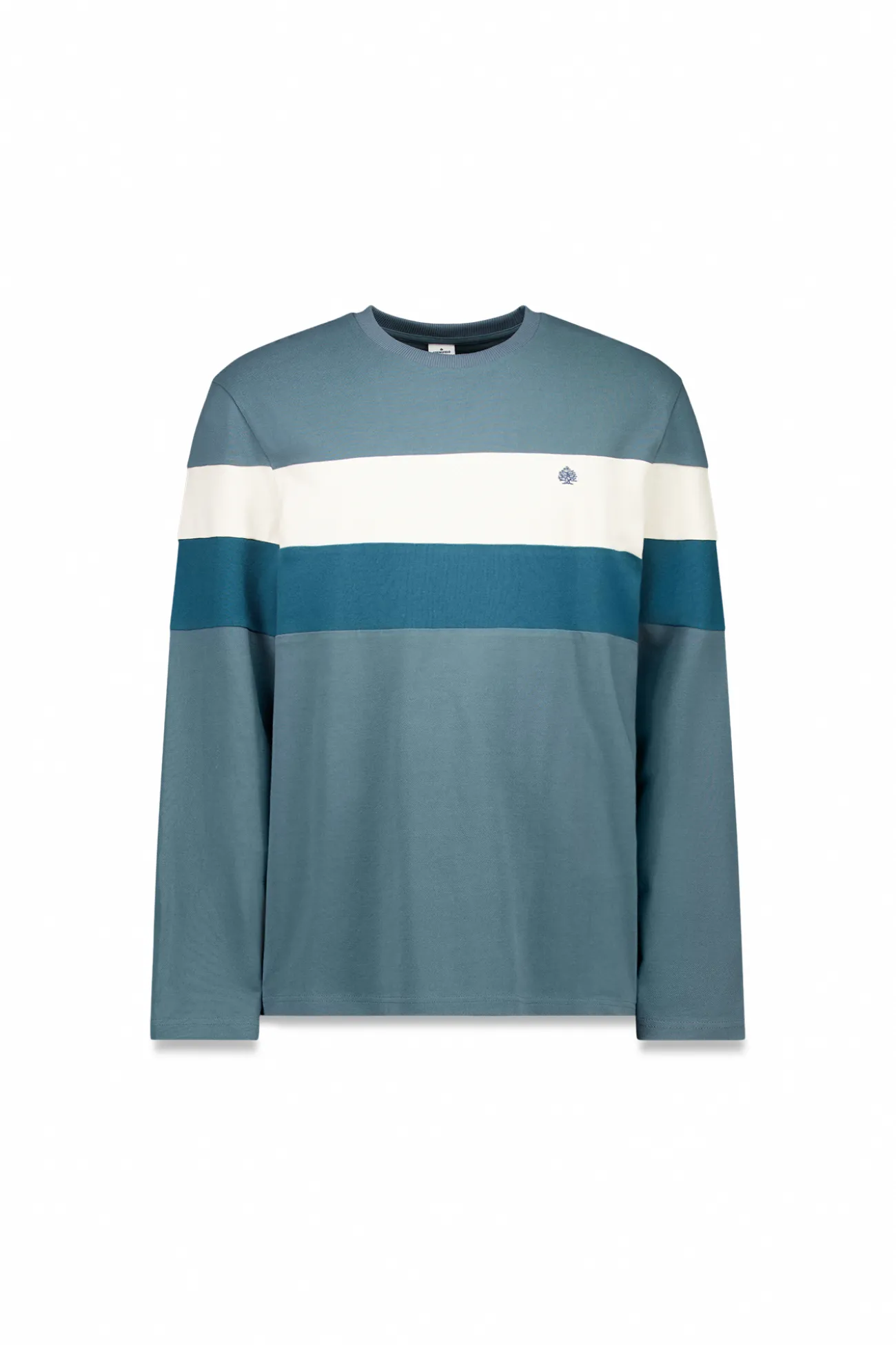T-shirt à manche longues en piqué découpé