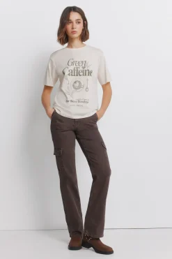 T-shirt à manches courtes " Le café"