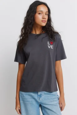 T-shirt &agrave; manches courtes "Love"