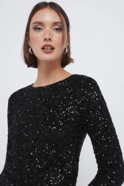 T-shirt &agrave; paillettes