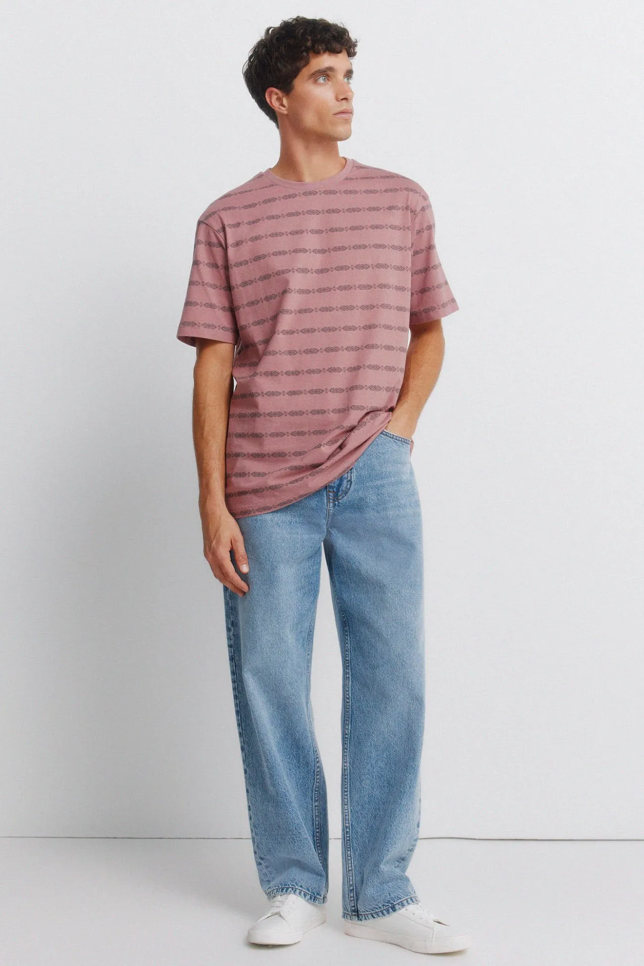 T-shirt Aop ethnique