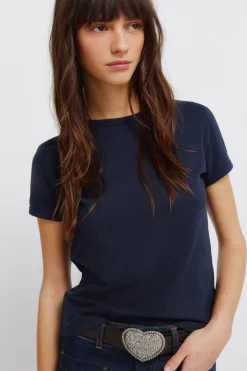 T-shirt basique ajust&eacute;