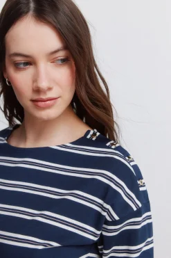 T-shirt boutons &agrave; l'&eacute;paule