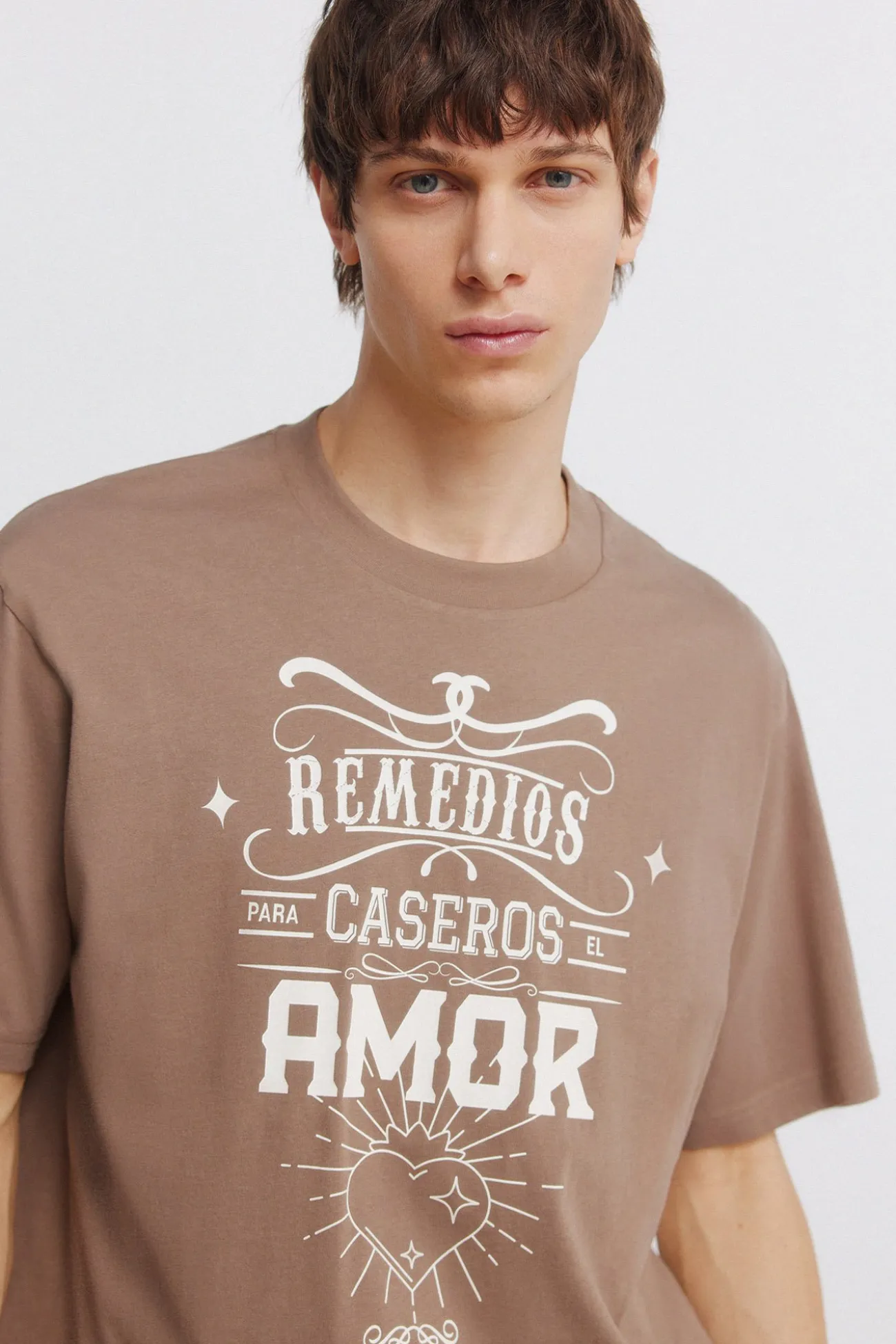 T-shirt imprimé remèdes maison