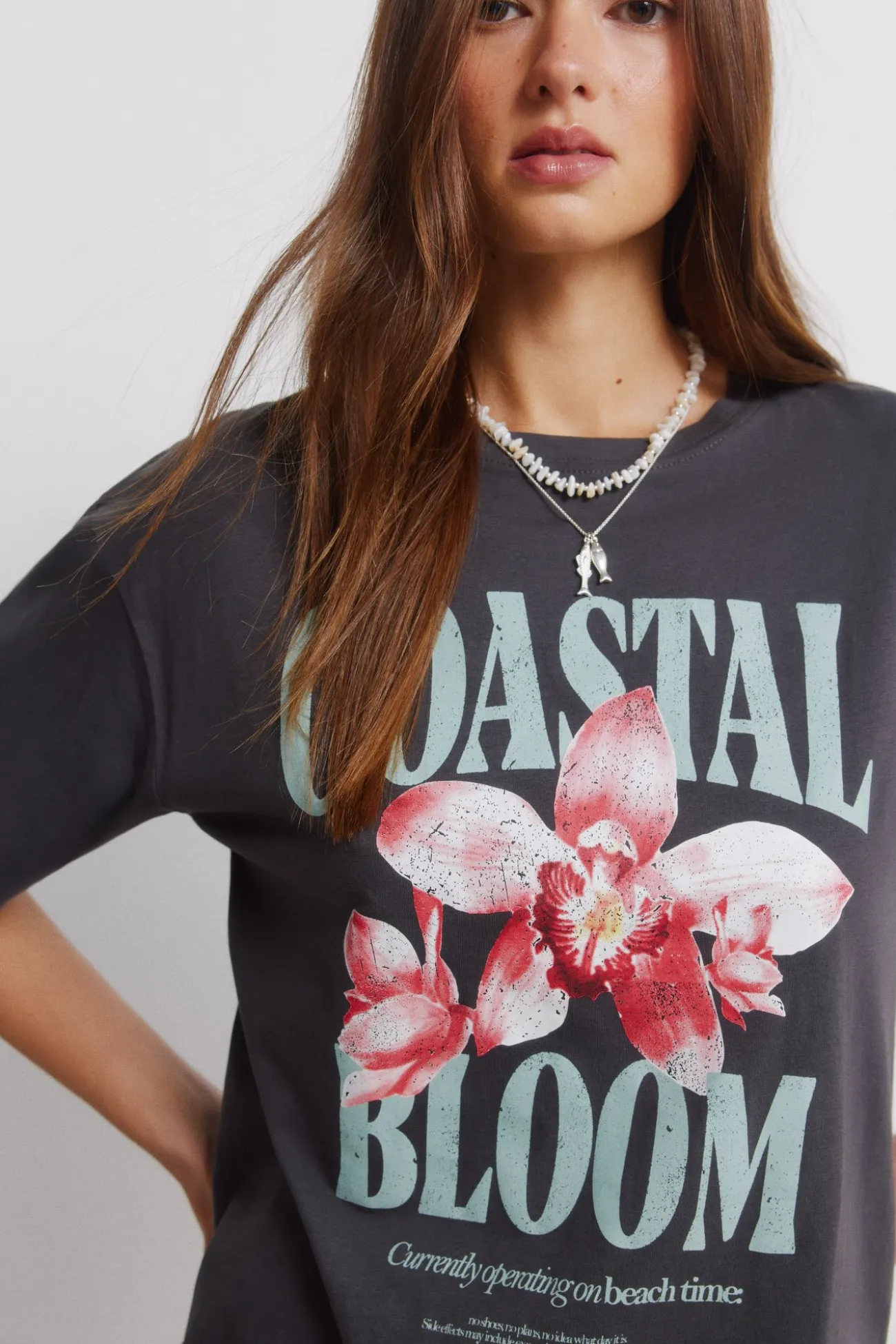 T-shirt manches courtes tropical
