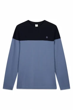 T-shirt manches longues color block