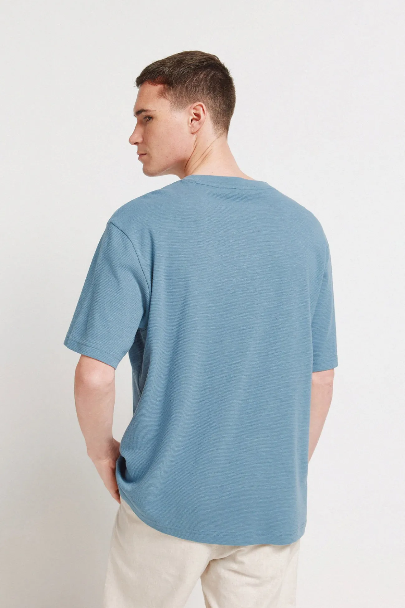 T-shirt texturé
