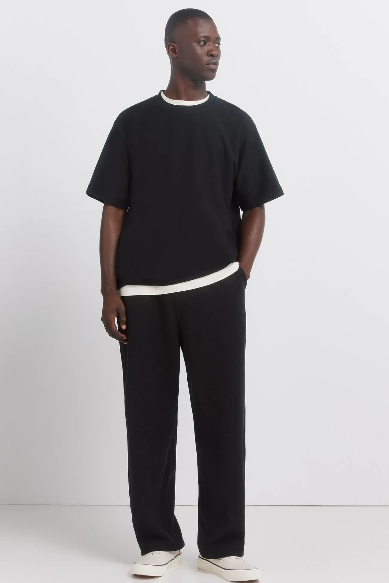 T-shirt texturé