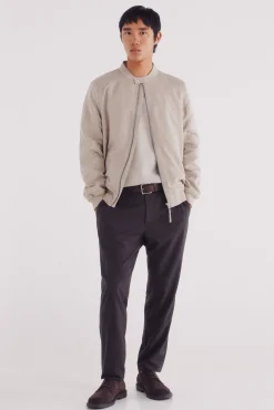 Veste effet daim micro-perfor&eacute;