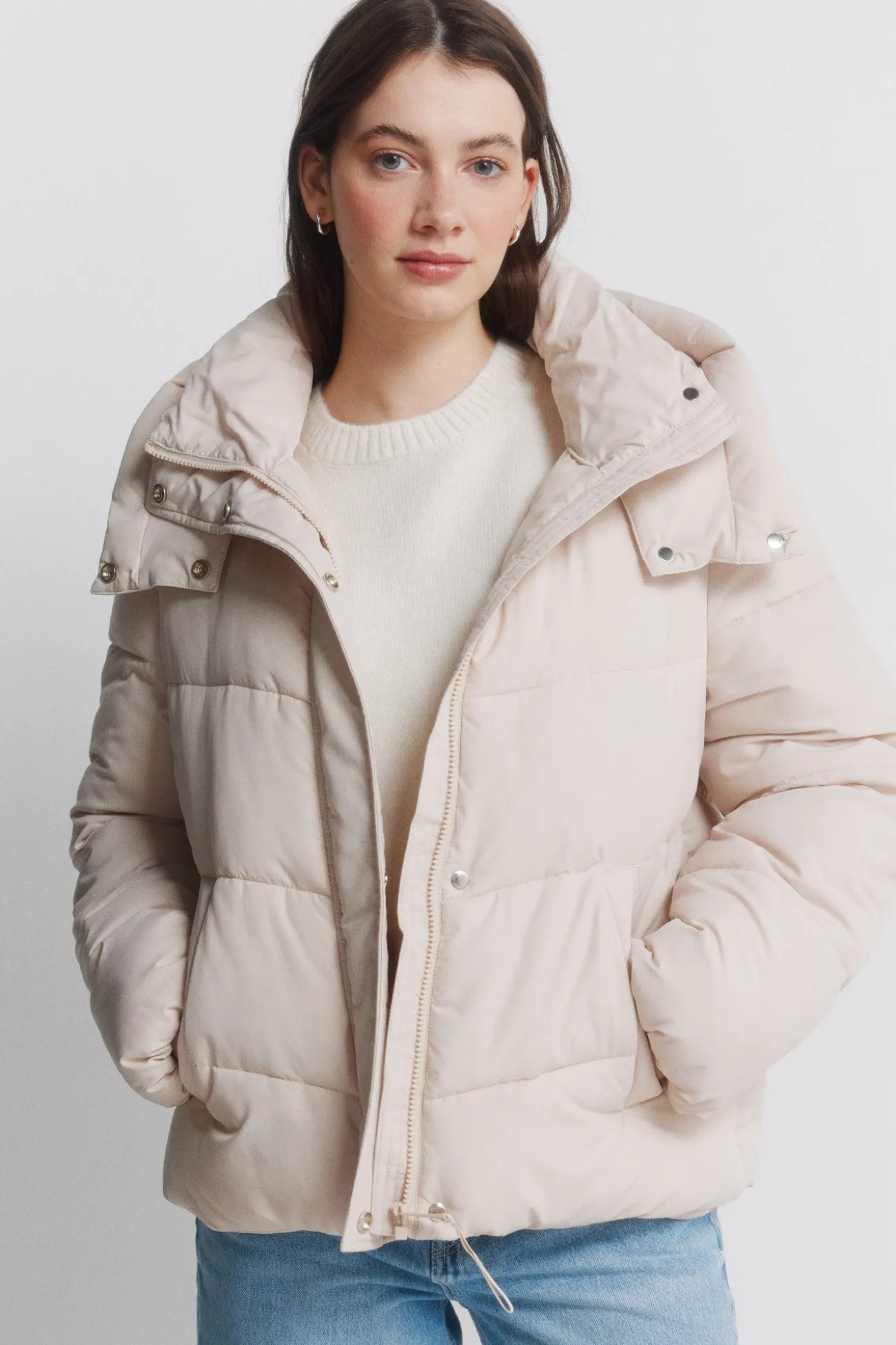 Veste matelassée avec capuche