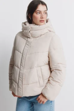 Veste matelassée avec capuche